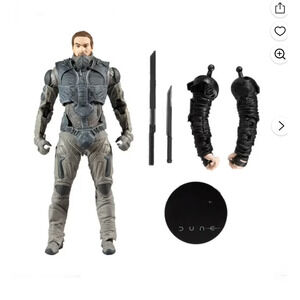 Dune Duncan Idaho House Atreides‎ Build-A-Rabban 7" Action Figure